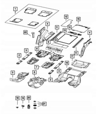 фото thumb №4, Пластик пол багажника поддон wrangler jk