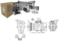 фото thumb №1, Nissens компрессор компрессор кондиционера 510765 ac