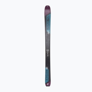 Женские лыжные туристические лыжи K2 Wayback 96 W, синие и фиолетовые, 163 см