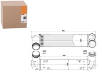 Купить Nrf интеркулер bmw 3 335 d e90, фото thumb
