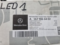 Mercedes gle gls лампа освітлення поріг передні праве a1679066402 Недорого, фото thumb