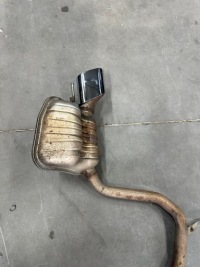 Вихлоп, гасник, exhaust, каталізатор mercedes sl r230, w230 za 5.0 комплект Оригінал, фото thumb