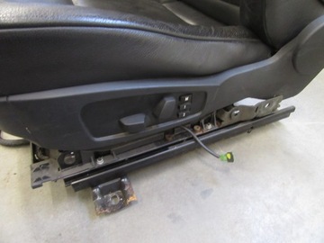 фото thumb №7, Сиденья bmw 5 e60 e61 европа подогрев чёрная кожа 2003-2005r. дорестайлинг