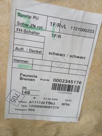 фото thumb №10, Mercedes slk r171 обшивка лівий оббивка двері a1717201963