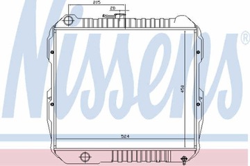 фото thumb №12, Радиаторов двигателя nissens 63013a 1300181
