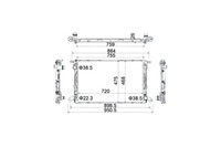 фото thumb №2, Радиатор audi a4 avant 8w5 b9 magneti marelli