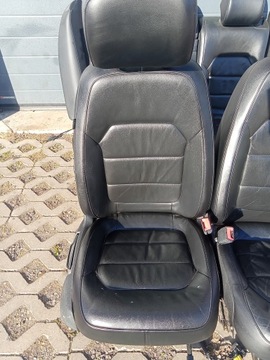 фото thumb №9, Сидіння шкіра комплект vw passat b7 універсал - підігрів