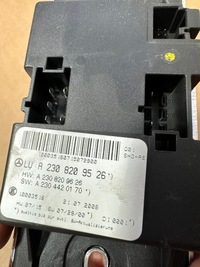 фото thumb №5, Модуль обдув, блок керування airscarf, керування mercedes sl r230, w230 lift