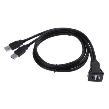 2x USB3.0 двойной порт «папа-мама»