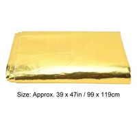 фото thumb №11, Стрічка термоізоляційна золота 39x47”złota