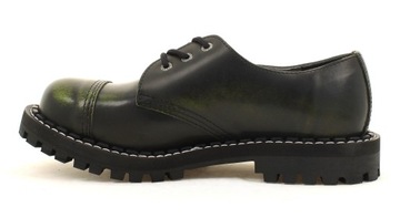 GLANY STEEL KHAKI/CZARNY 3-DZIURY 101/O/KHA/B 39