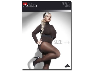 Колготки размера Perla плюс 40 DEN Microfiber nero 4