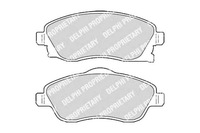 фото thumb №1, Delphi lp1676 набір гальмівних колодок гальмівних, гальма дискові