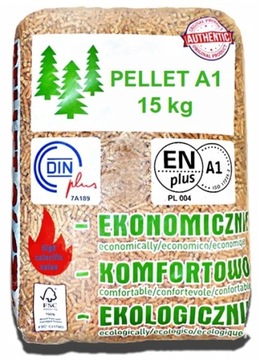 Древесные пеллеты Ольчик 6 мм A1 ENplus DINplus. 1050 кг [1 поддон]