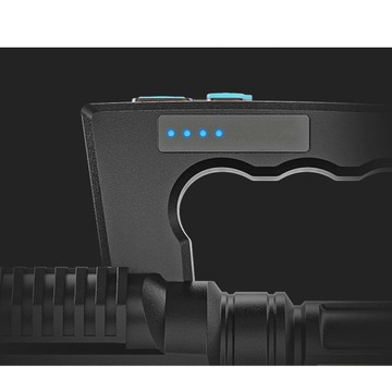 LATARKA SZPERACZ AKUMULATOROWA T6 LED COB USB