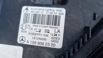 фото thumb №12, Mercedes gla w156 156 рестайлинг ils ксенон лампа передняя левая управляемая