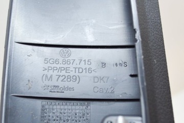 фото thumb №6, Volkswagen golf mk7 gti задняя крышка багажника верхняя планка отделочная 5g