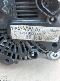 фото thumb №5, Генератор audi a3 8p vw leon superb altea toledo 1.4 tsi 03c903023c