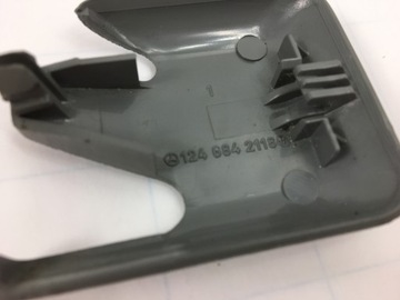 фото thumb №8, Заглушка винт кронштейны сидений mercedes w124 w201 1246842118 серая серый