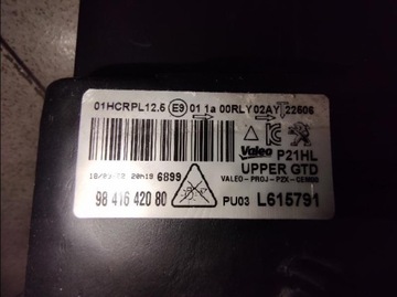 фото thumb №12, Лампа передня перед peugeot 208 ii повний led 19-