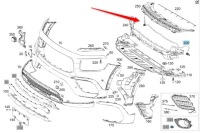 фото thumb №11, Ліва захист кутник підкрилки перед mercedes glb w247 oem номер a2476900503
