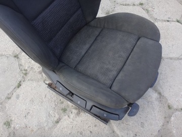 фото thumb №6, Правый сиденье сиденье чёрный велюр bmw e46 sedan универсал sport м-пакет