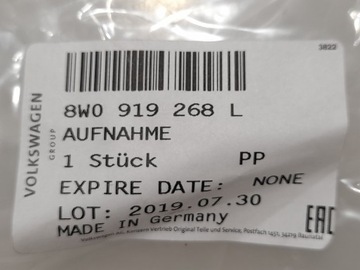 фото thumb №12, Новое оригинальные правые крепление датчик парковка a5 f5 2017- a4 b9 2016-