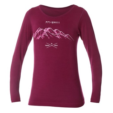 Koszulka długi rękaw Brubeck OUTDOOR WOOL PRO L