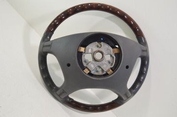 фото thumb №10, Кермо шкіра дерево mercedes w140 c140 s клас рестайлінг графітова сірий