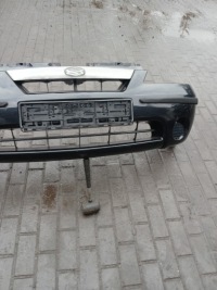 Бампер передний комплектный  оригинал suzuki liana цвет zj3 чёрный с Разборки, фото thumb