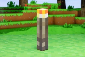 Четырехцветная лампа Paladone Minecraft Torch перезаряжаемая