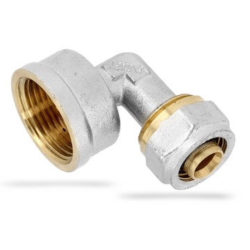 ВИНТОВОЕ КОЛЕНО PEX 16x3/4 СОЕДИНИТЕЛЬ GW ТРУБНЫЙ СОЕДИНИТЕЛЬ ВИТОЕ ЛАТУННОЕ КОЛЕНО