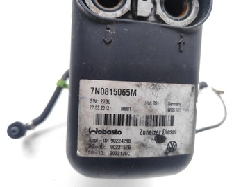 фото thumb №7, Vw touran отопление стояночный вебасто 1.6 tdi дизель 77kw 105 hp 2013