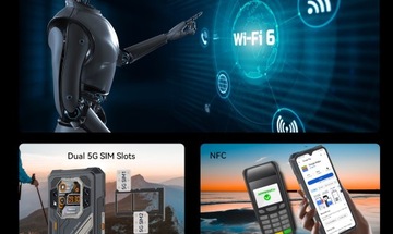 Смартфон CUBOT KING KONG X 32/512 ГБ NFC DUAL 5G ARMOR IP69K ВОЕННЫЙ смартфон