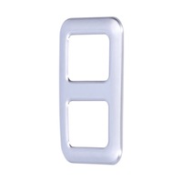 фото thumb №14, Рама кнопки причепи багажника заднього abs сріблястий оздоблення підходить