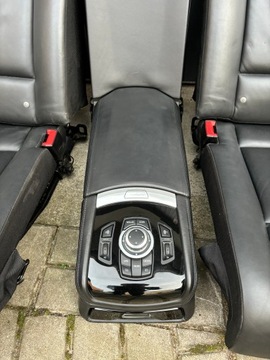 фото thumb №10, Bmw 7 f01 f02 сидіння диван чорні шкіра комплект монітори регулювання зад