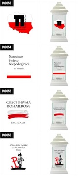 Патриотическая свеча с напечатанной на ней надписью Польша.