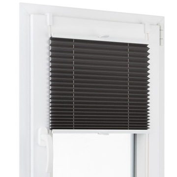 Неинвазивные жалюзи-плиссе 82x150, на заказ.
