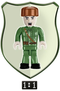 COBI 2541 Советская пушка СУ 100 646 шт.