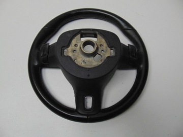 фото thumb №10, Руль кожаный мультифункция vw touran 2010-15 1t0419091ad