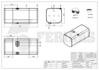 фото thumb №8, Новий aluminiowy бак пального scania 600l 1517308, 1871191