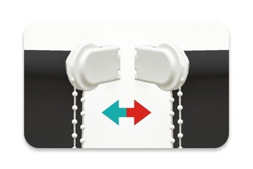 Механизм для настенных рулонных штор толщиной 25 мм.