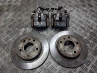 Купить Тормозные диски тормозные задний  + тормозные колодки + суппорты opel zafira b astra h, фото thumb