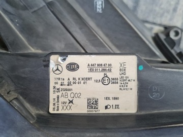 фото thumb №15, Mercedes vito v класс w447 перед полный led inteligent 4479064700 4479064600