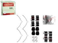 фото thumb №1, Набір монтажний гальмівних колодок перед jeep cherokee lexus es ls nx rx toyota