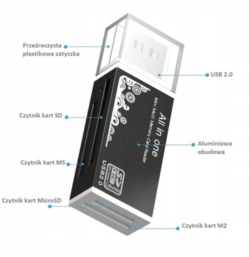 Устройство чтения карт памяти G1 USB-накопитель Micro SD SDHC SDXC MS AML PRO DUO