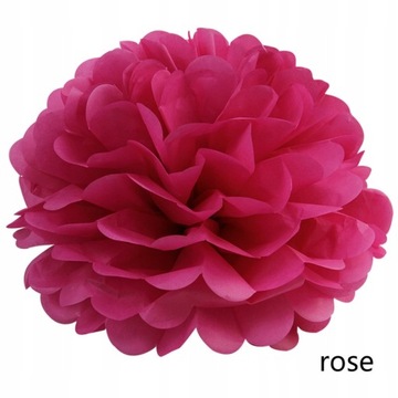 10/15/20/25/30/35/40cm papierowe pompony do zawies