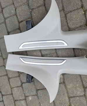 фото thumb №4, Citroen c5 iii x7 рестайлінг планки порогові внутрішні сірий exclusive комплект