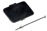 фото thumb №2, Заглушка фаркоп буксировочный перед audi a4 2.0 fsi