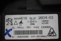 Фара правый  перед peugeot 308 408 full led matrix рестайлинг  t10 98596618 Доставка, фото thumb